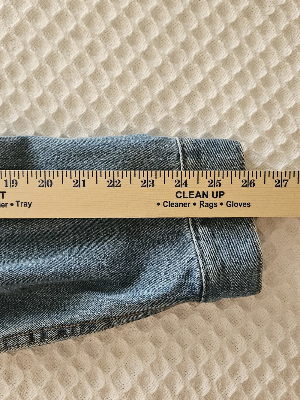Levi's Men's L Blue Trucker Jacket Button Front Pockets Chest 46 70507